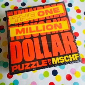 The One Million Dollar QR Code Puzzle by MSCHF- 500 Pieces (15.7" X 15.7")